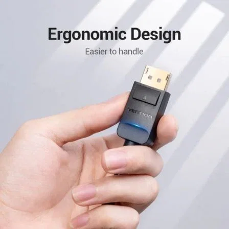 Vention Cable Conversor DisplayPort Macho a VGA Macho 2m Negro Vention Cable Conversor DisplayPort Macho a VGA Macho 2m Negro